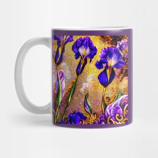 Purple Iris - Botanicals 08 Mug